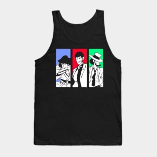 Lupin the 3rd Jigen and Goemon Tank Top